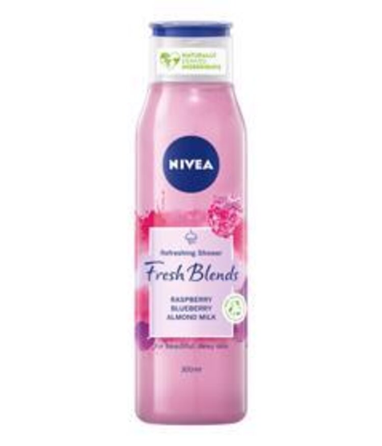 EXP: 30.09.2023 NIVEA Fresh Blends Raspberry Sprchový gel 300 ml
