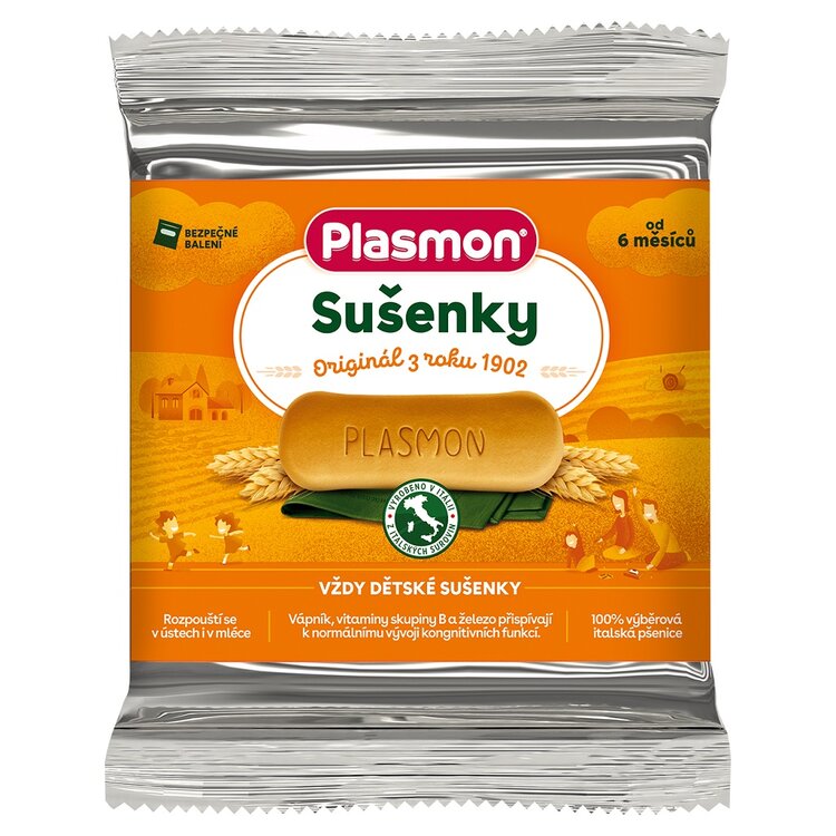 EXP: 30.09.2023 PLASMON Sušenky 60 g