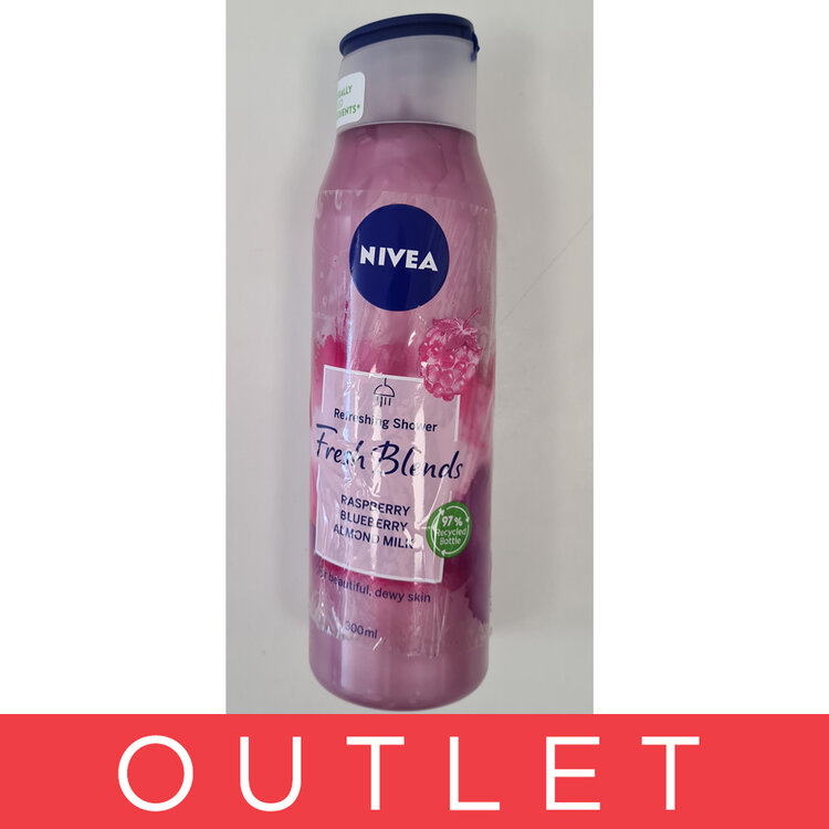 NIVEA Fresh Blends Raspberry Sprchový gel 300 ml