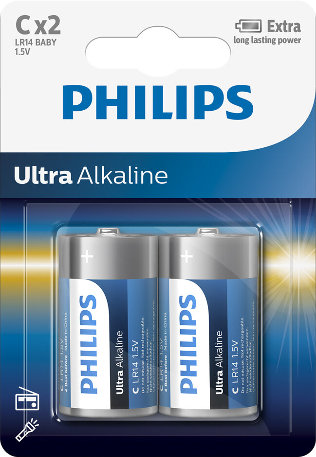 PHILIPS Baterie LR14E2B/10