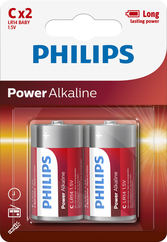 PHILIPS Baterie LR14P2B/10