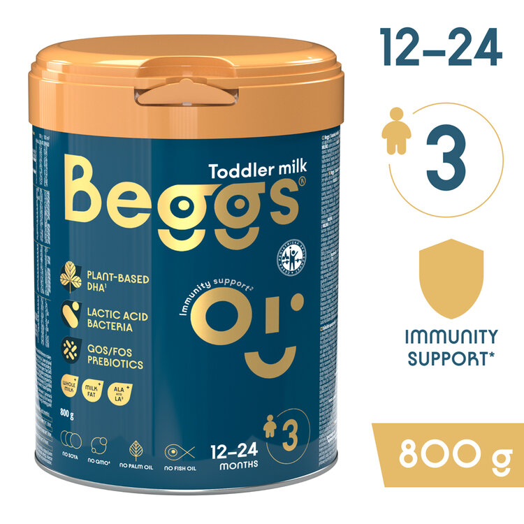 BEGGS 3 Mléko batolecí 800 g 12m+