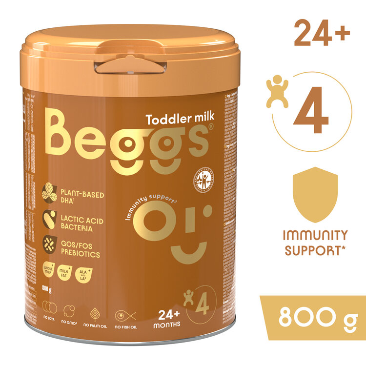 BEGGS 4 Mléko batolecí 800 g 24m+