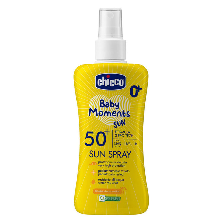 CHICCO Sprej dětský na opalování SPF50+