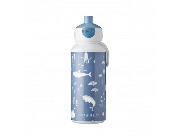 LITTLE DUTCH Láhev na pití 400 ml Ocean Blue