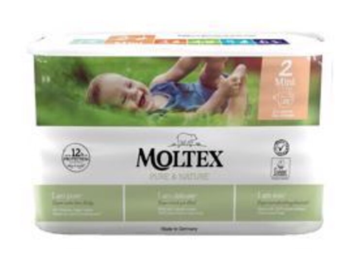 MOLTEX Pure&Nature Pleny jednorázové 2 Mini (3-6 kg) 38 ks