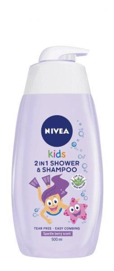 NIVEA BABY NIVEA Dětský sprchový gel GIRL 500 ml