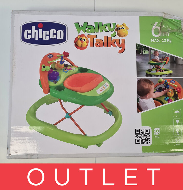 CHICCO Chodítko Walky Talky Green Wave 6m+