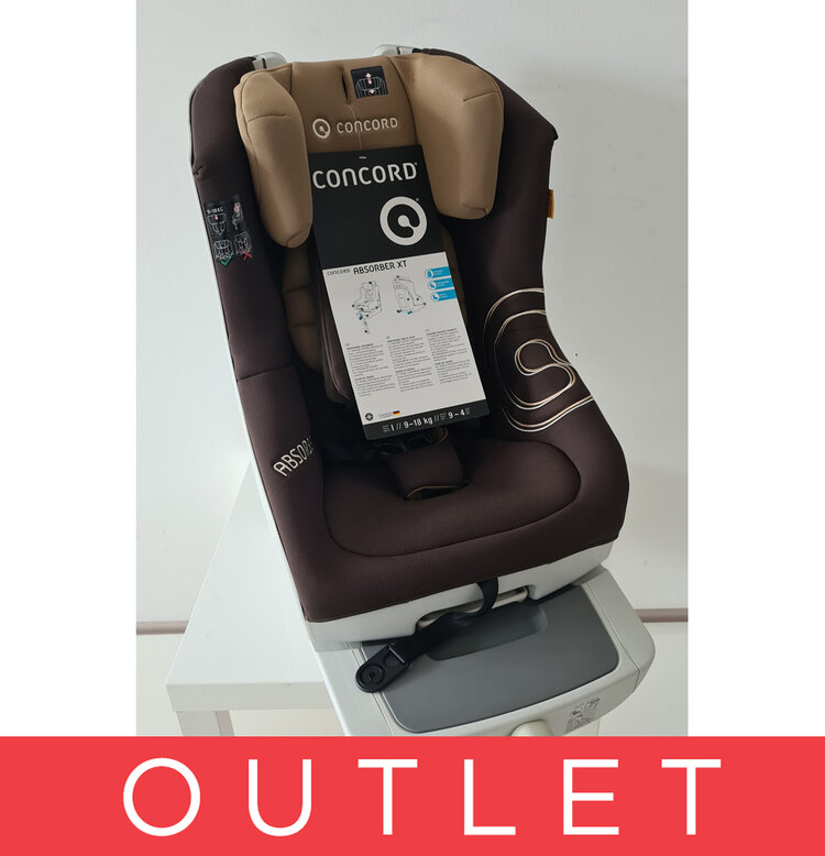 CONCORD Autosedačka Absorber XT Walnut Brown 9-18kg 2016