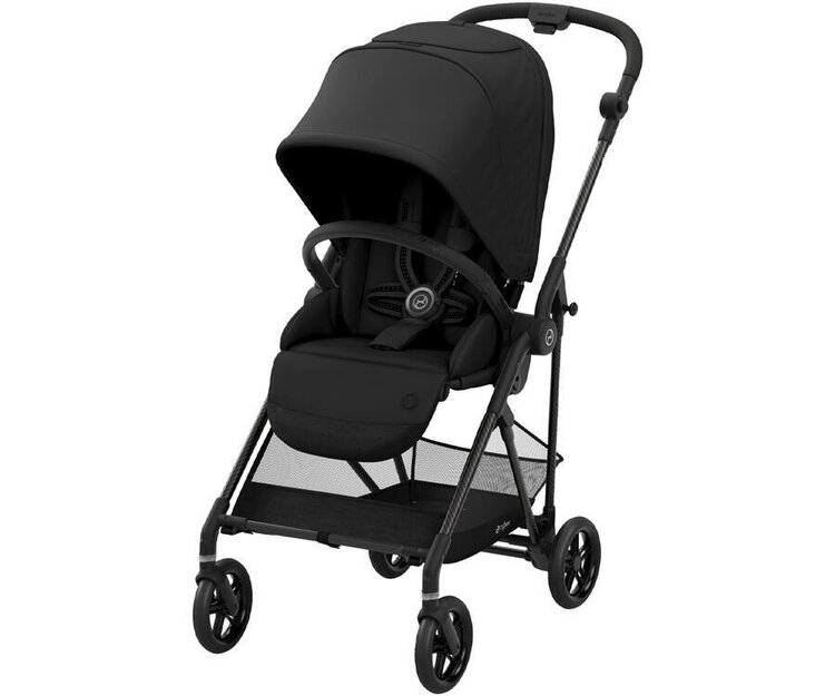 CYBEX Sportovní kočárek Melio Carbon Deep Black Gold