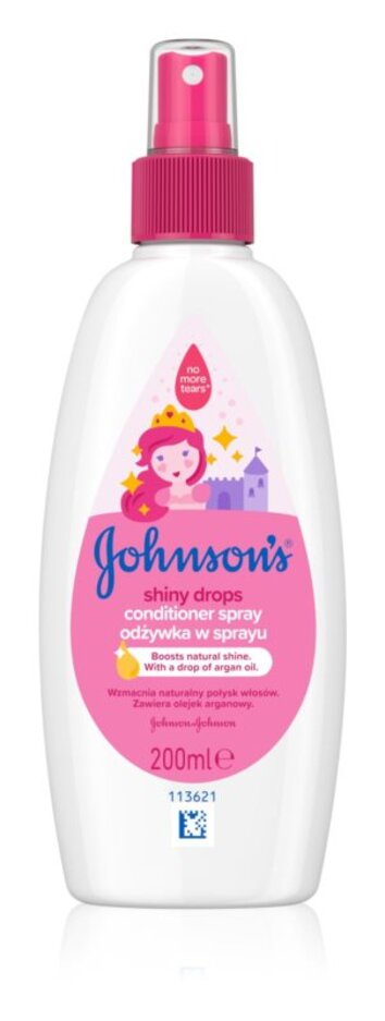 EXP: 04.10.2023 JOHNSON'S Shiny Drops kondicionér ve spreji 200 ml