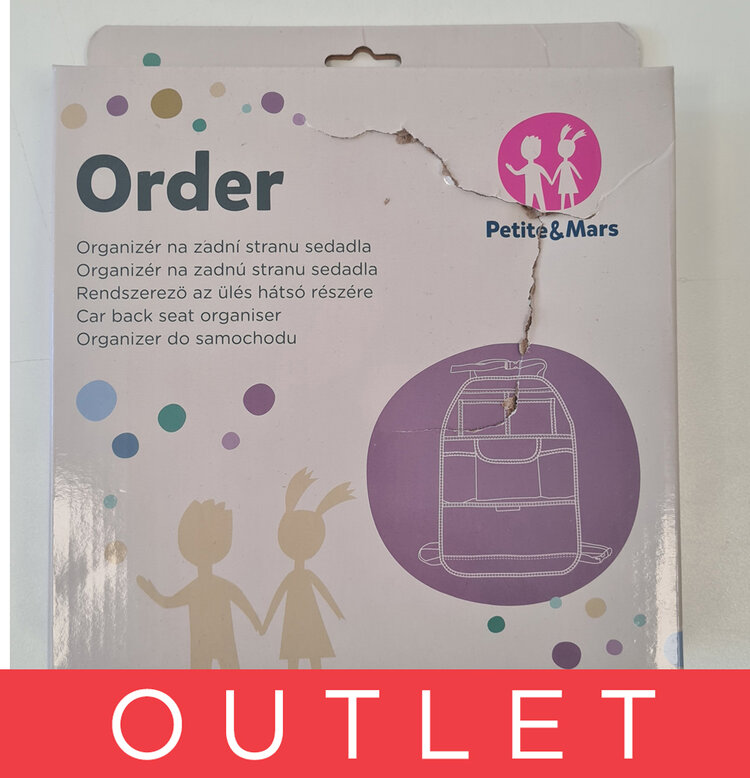 PETITE&MARS Organizér na sedadlo Order