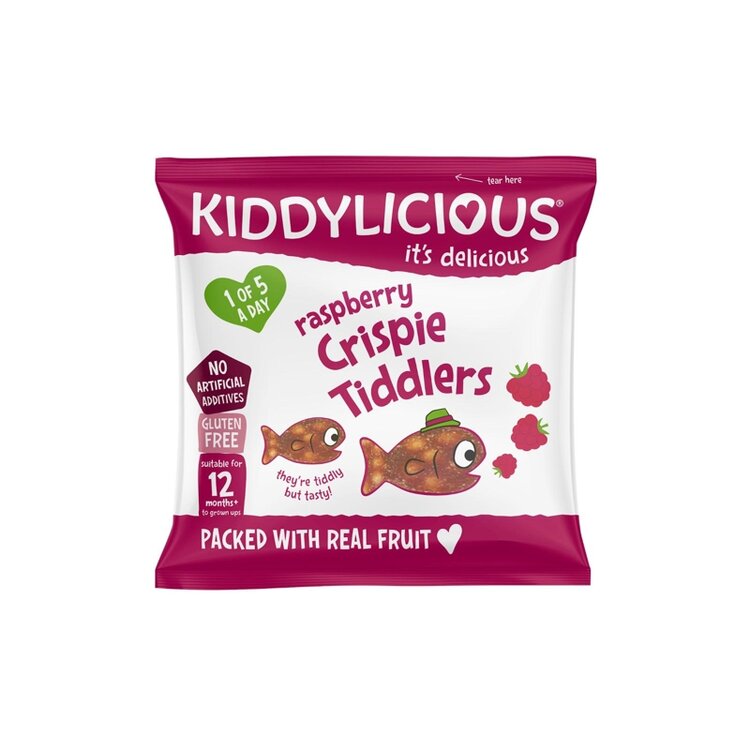 EXP: 31.12.2023 KIDDYLICIOUS Rybičky křupavé malinové