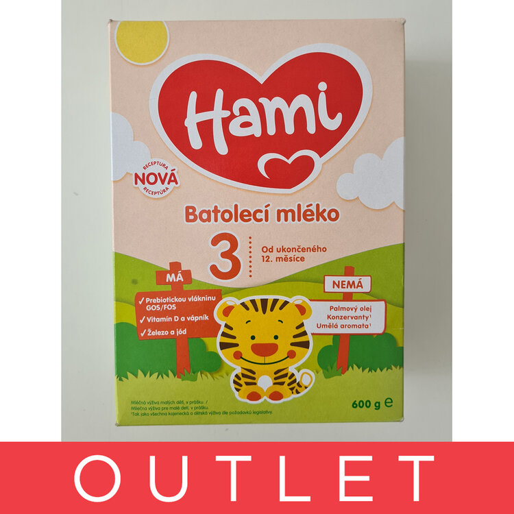 EXP. 14.02.2025 HAMI 3 Mléko batolecí 600 g