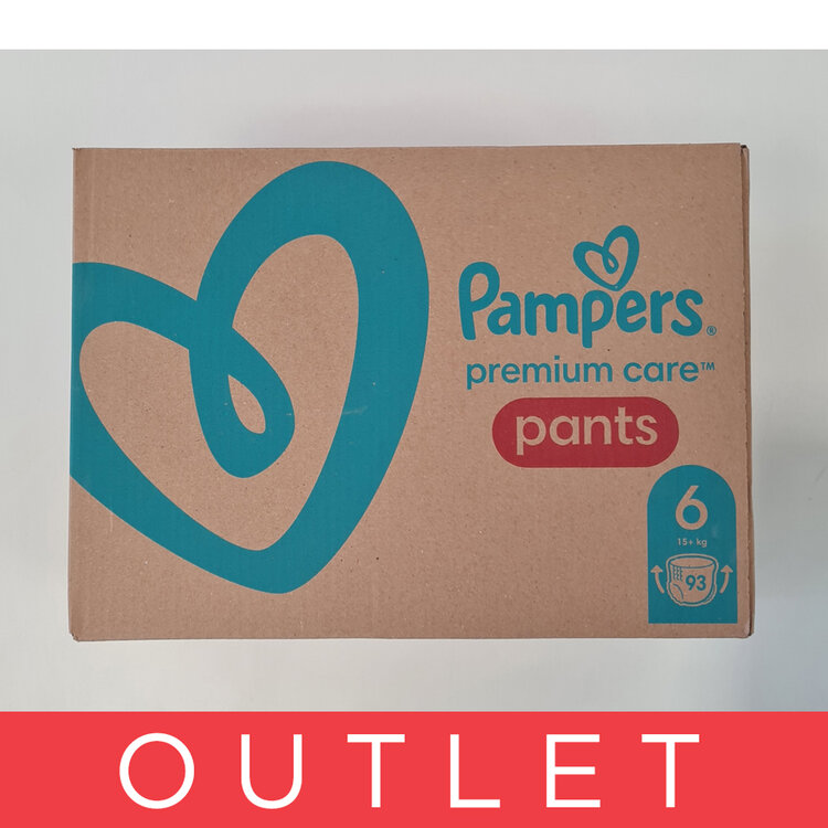 EXP: 15.02.2025 PAMPERS Premium Care Kalhotky plenkové vel. S 6 (15+ kg) 93 ks