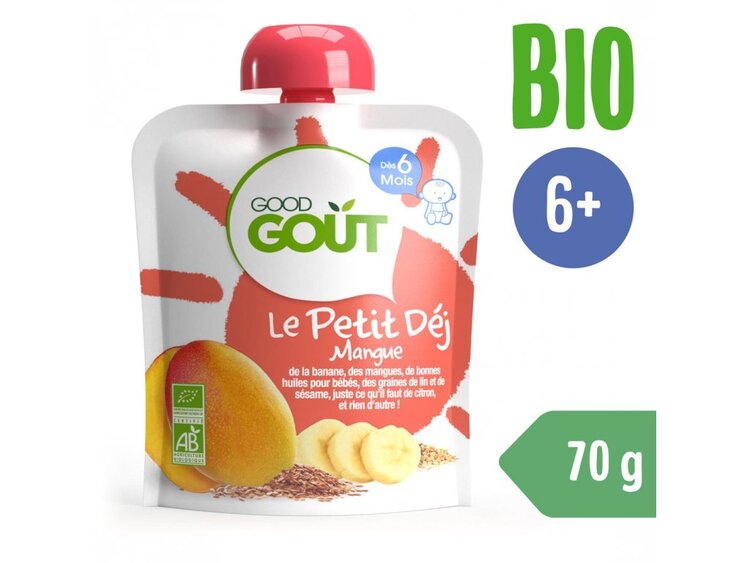 EXP: 04.02.2024 GOOD GOUT Mangová snídaně 70 g