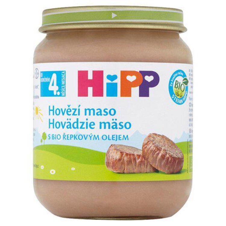 HiPP BIO Hovězí maso 125 g