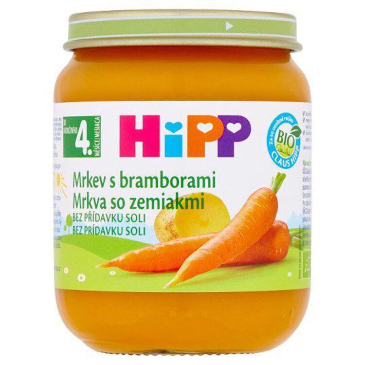 HiPP BIO karotka s brambory 125 g