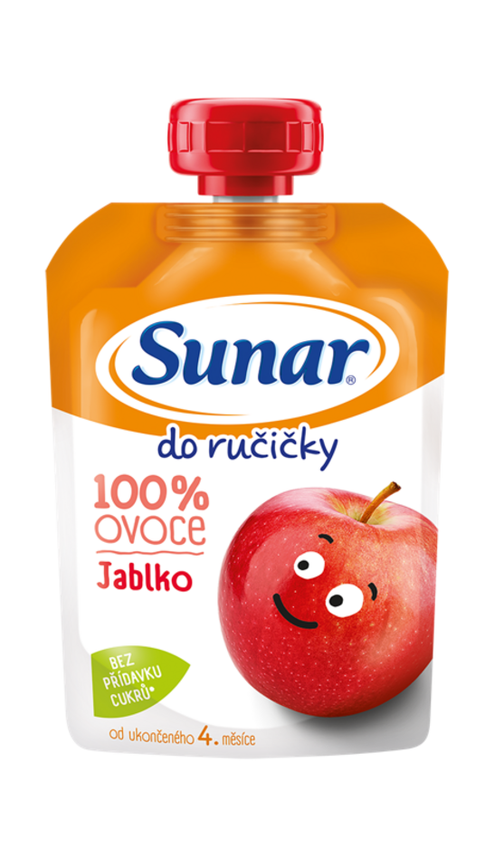 Sunar kapsička Do ručičky jablko 100g