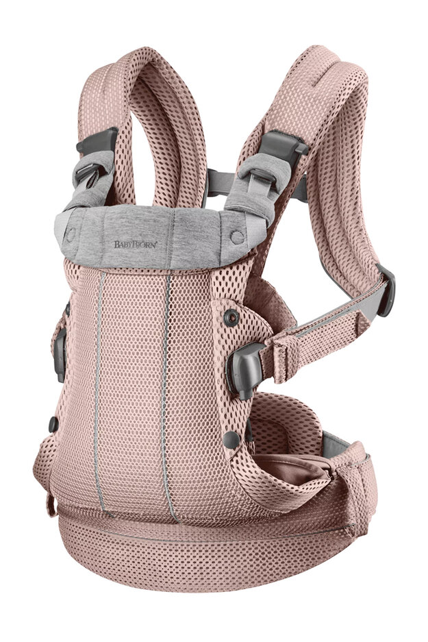 BABYBJÖRN Nosítko Harmony Dusty pink 3D mesh