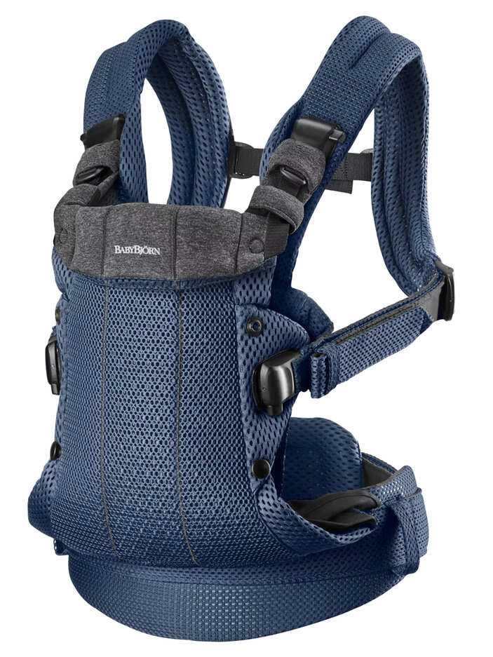 BABYBJÖRN Nosítko Harmony Navy blue 3D mesh