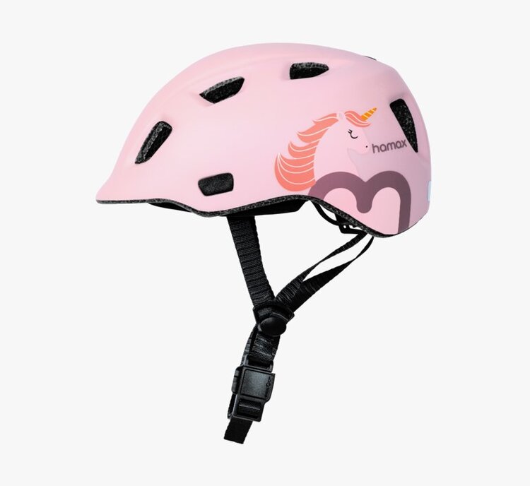 HAMAX Cyklohelma Thundercap Pink Unicorn 52-56