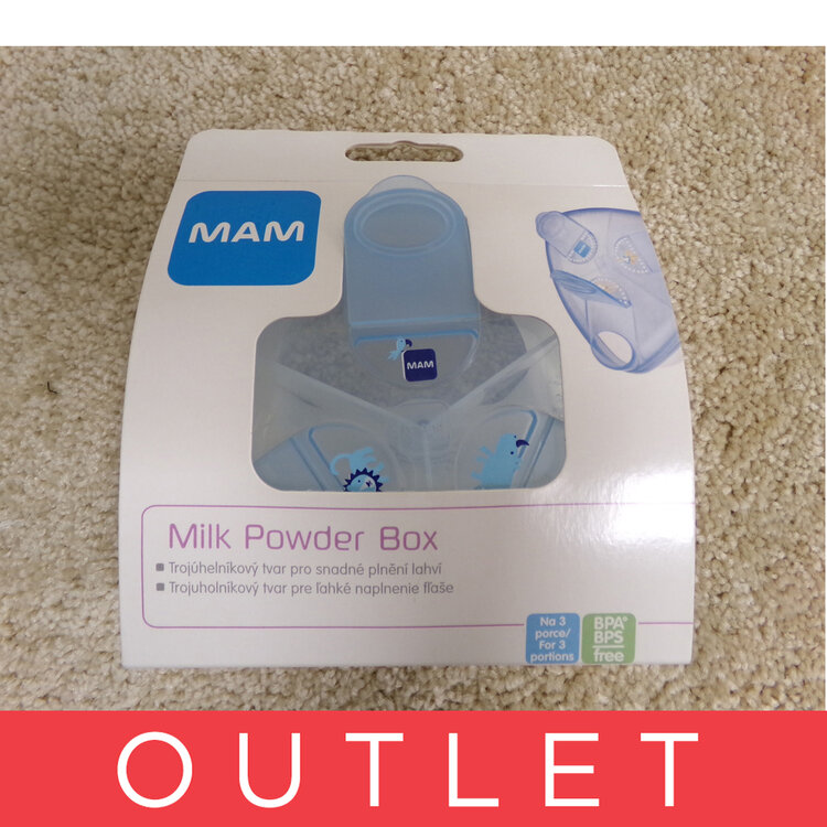 MAM Box na sušené mléko modrý