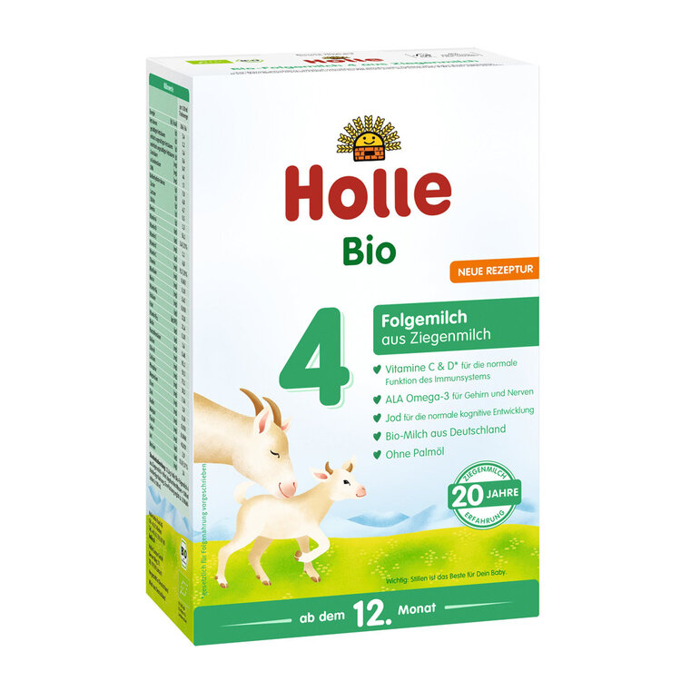 HOLLE BIO Mléko batolecí kozí 4 pro děti od 12. měsíce