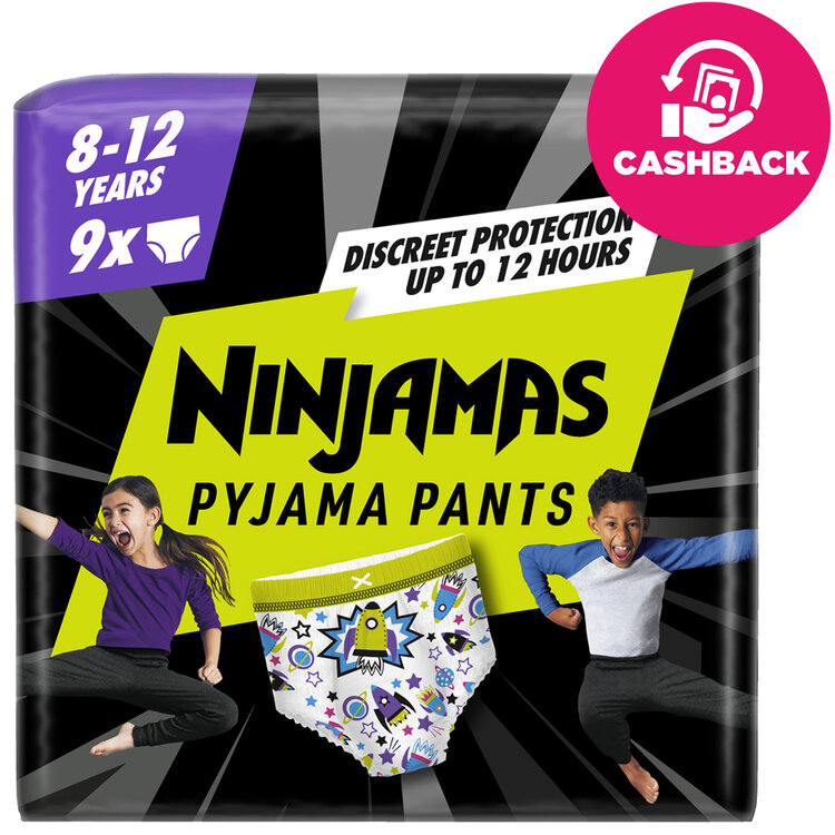 PAMPERS Kalhotky plenkové Ninjamas Pyjama Pants Kosmické lodě