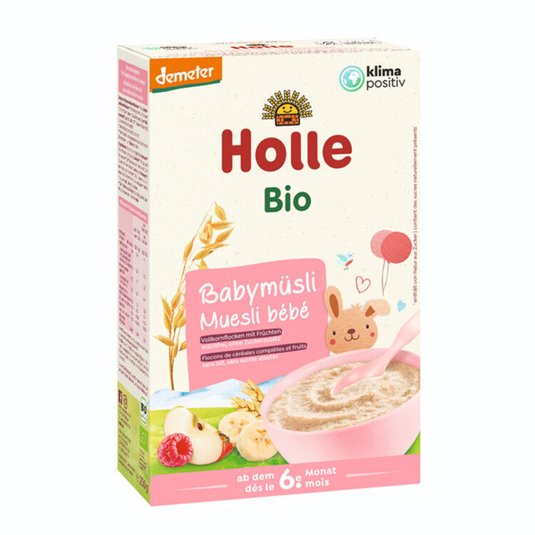 HOLLE BIO Kaše Babymüsli pro děti od 6. měsíce