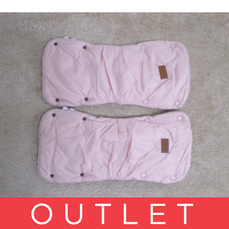PETITE&MARS Rukávník / rukavice Jasie na kočárek Flamingo Pink
