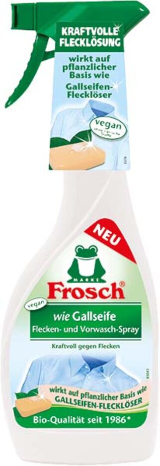 EXP: 24.08.2024 FROSCH Spray na skvrny ala "žlučové mýdlo" 500 ml