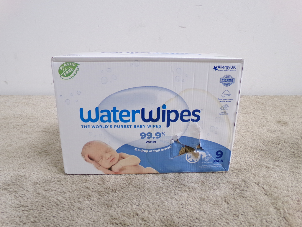 9x WATERWIPES Vlhčené ubrousky bez obsahu plastů 60 ks ( 540 ks )