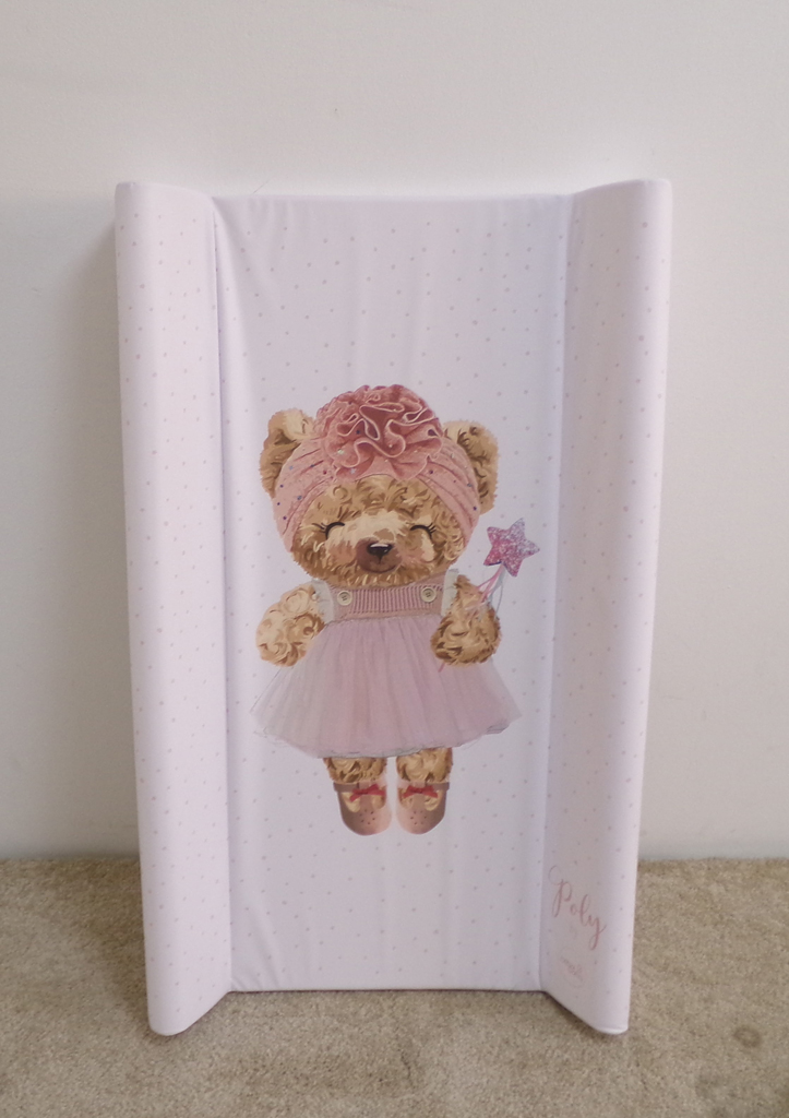 CEBA Podložka přebalovací 2-hranná s pevnou deskou (50x80) Comfort Fluffy Puffy Poly