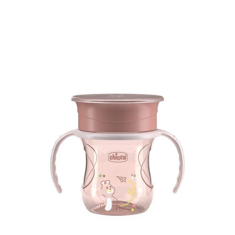 CHICCO Hrneček 360 Perfect X s držadly pink