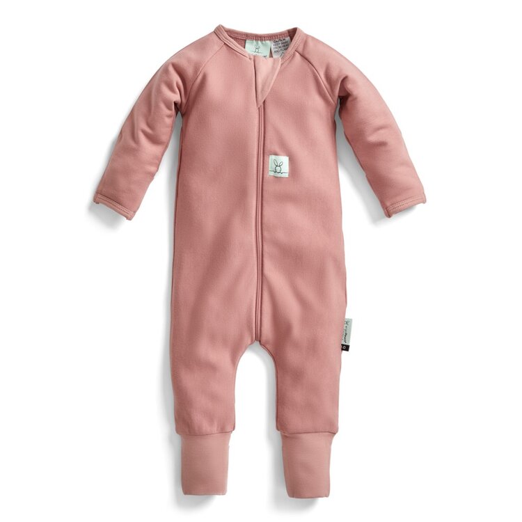 ERGOPOUCH Overal na spaní organická bavlna Layers Rose 3-6 m