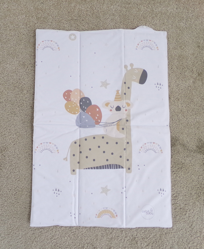 CEBA Podložka přebalovací cestovní (40x60) Giraffe