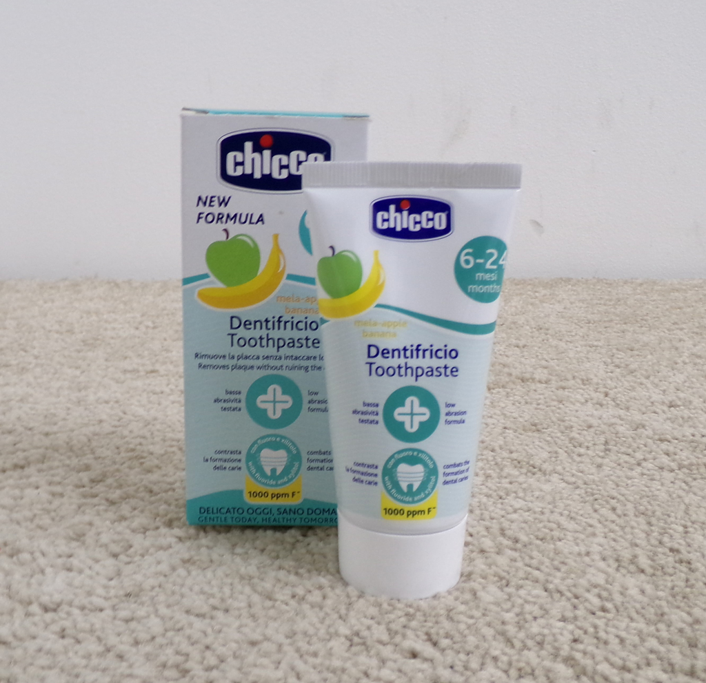 CHICCO Pasta zubní Jablko-banán s fluórem 50ml