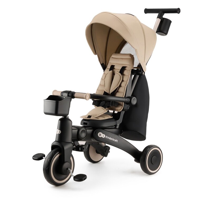 KINDERKRAFT Dětská tříkolka Jazz 2 Beige