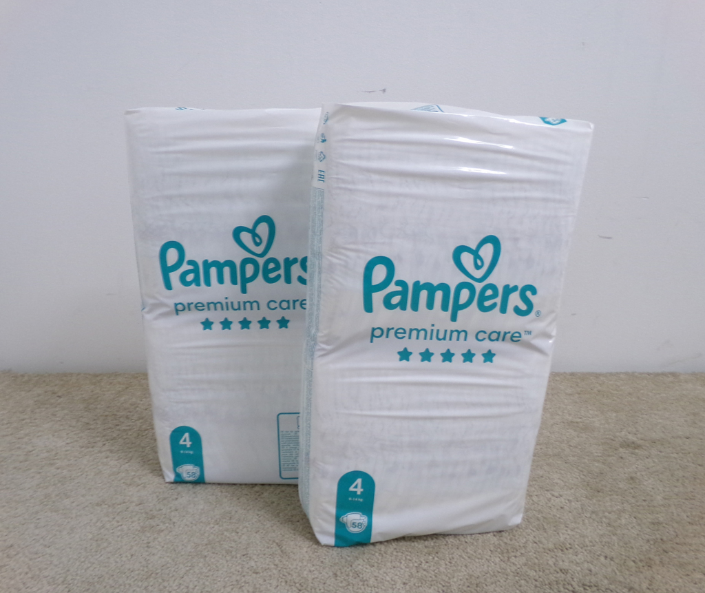 PAMPERS Pleny jednorázové Premium Care vel. 4 (174 ks) 9-14 kg - měsíční balení