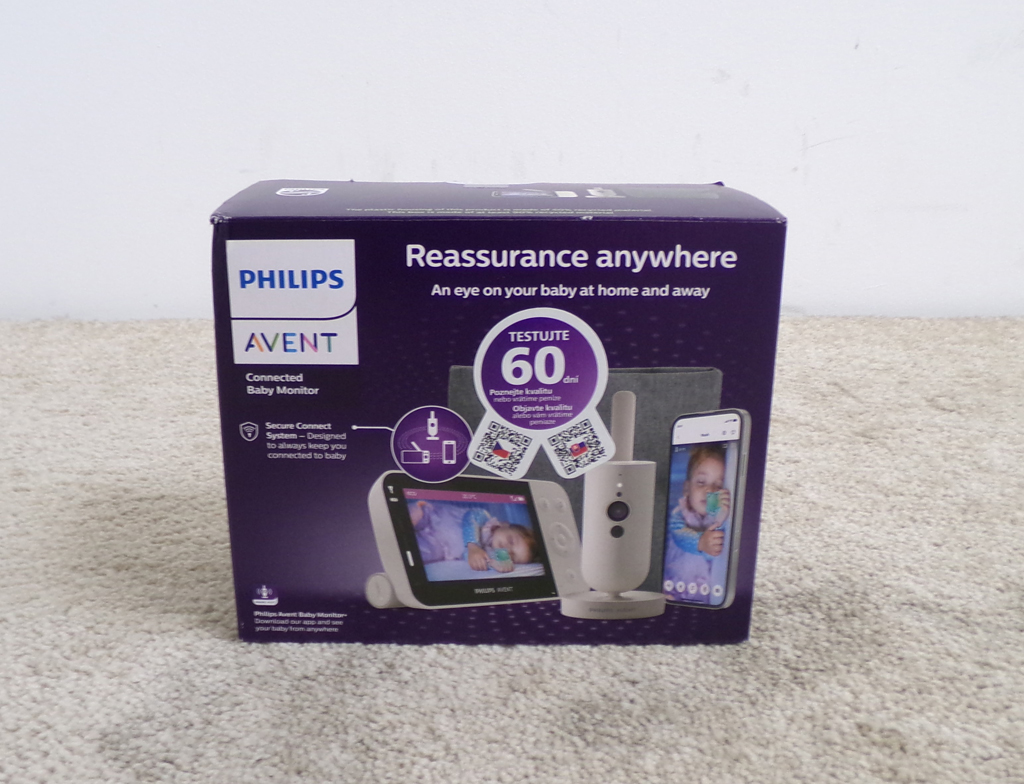 Philips AVENT Chůvička dětská video chytrá SCD953/26