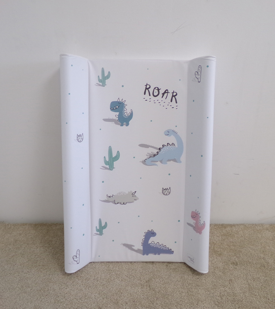 CEBA Podložka přebalovací 2-hranná s pevnou deskou (50x70) Comfort Candy Andy Dino