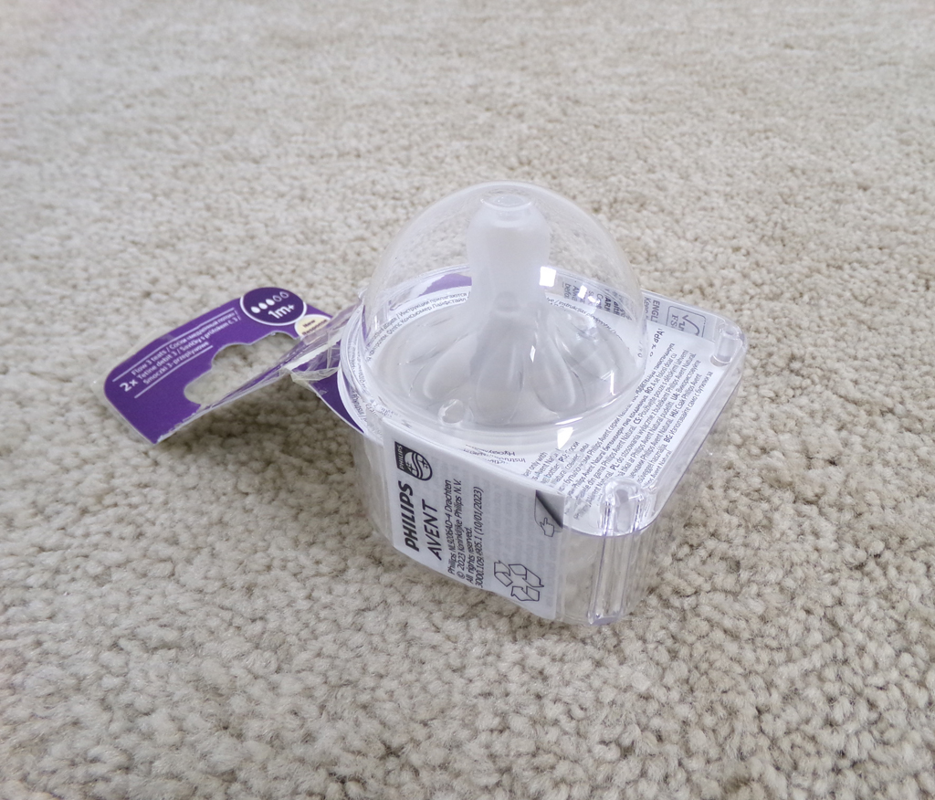 Philips AVENT Savička Natural Response 3 pomalý průtok 1m+