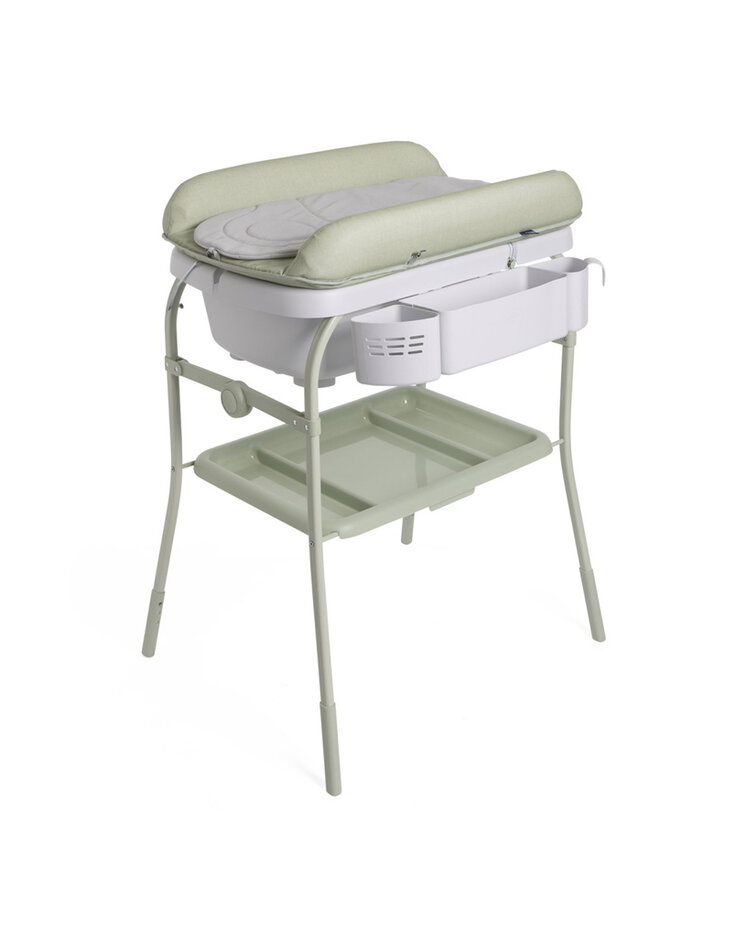 CHICCO Stolek přebalovací s vaničkou Cuddle & Bubble - Oasis 0m+