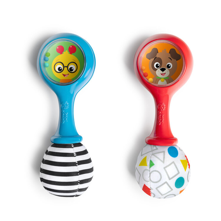 BABY EINSTEIN Hračka chrastítko Shake & Groove™ 2ks