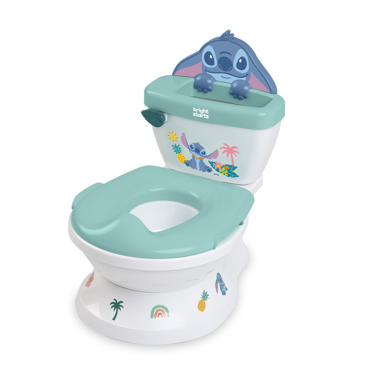 BRIGHT STARTS Toaleta dětská se zvukem Stitch My Size Potty™ 18m+