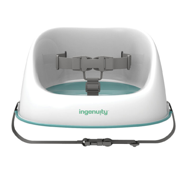 INGENUITY Podsedák na jídelní židličku Simplicity Seat™ Teal 6m+
