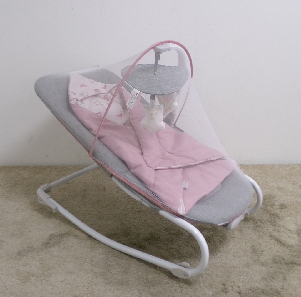 KINDERKRAFT Houpátko vibrující s melodií Felio 2 Peony Rose 0m+