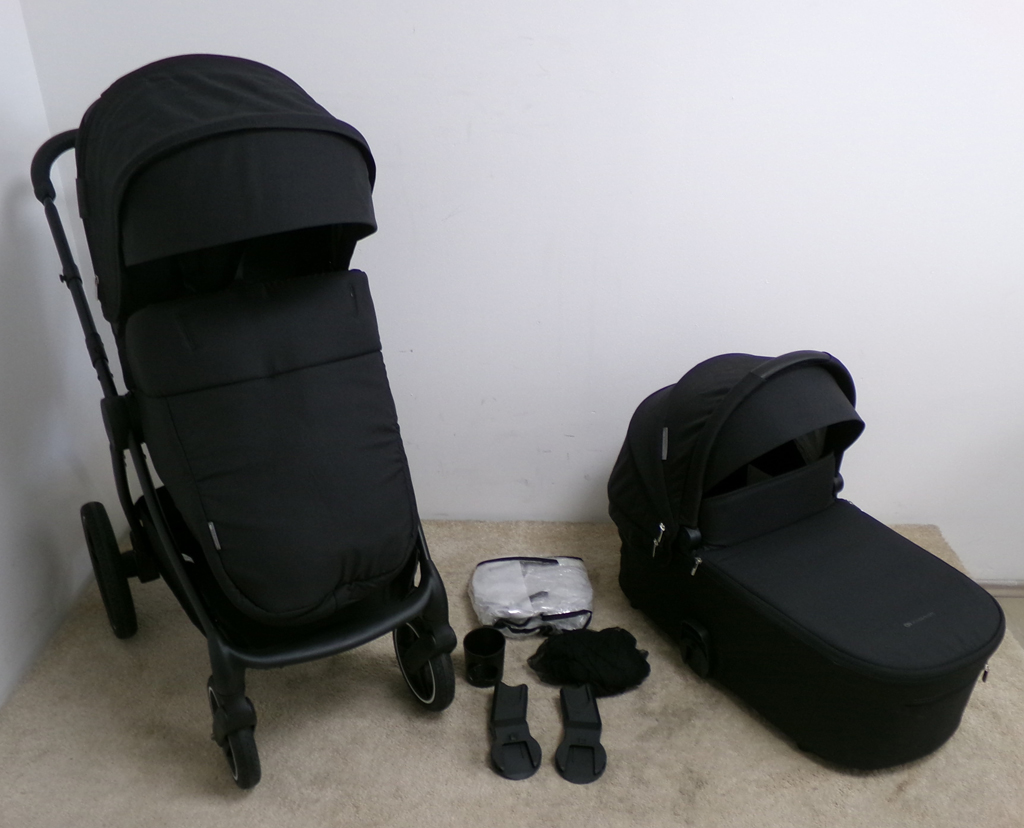 KINDERKRAFT SELECT Kočárek kombinovaný Nea 2v1 Midnight Black