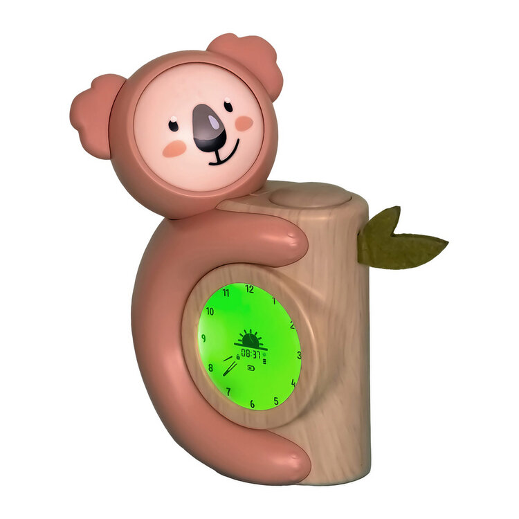 PABOBO Budík dětský se světýlkem Koala